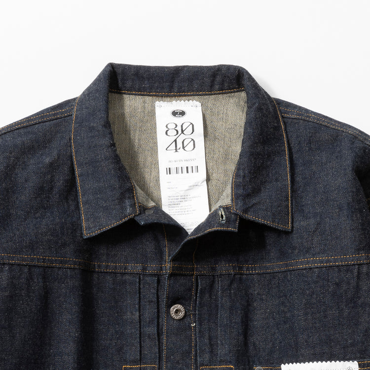 80/40 BY SKEVE | エイティーフォーティーバイスキーブ 40inch SELVEDGE DENIM JK(INDIGO)