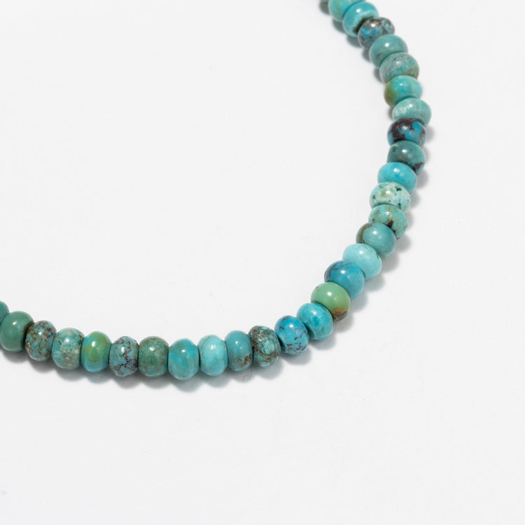 SunKu | サンク TQ/SV BEADS BRACELET TURQUOISE/SILVER