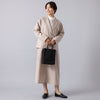 モデル身長163cm,uncinqのMelange Ox Tailored Jacket|uncinqのCotton 100/2 Broad Frillneck Pullover|uncinqのMelange Ox Keyneck Jumper Skirt|facciamoのMeringa(メリンガ),https://market.e-begin.jp/products/dlt_unc1003l_lala|https://market.e-begin.jp/products/dlt_unc0864r_lala|https://market.e-begin.jp/products/dlt_unc0863r_lala|https://market.e-begin.jp/products/are_fac0636k_lala