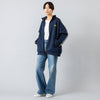 モデル着用1サイズ(身長163cm),ddpのLINE TRACK JACKET_Dimitri|NARU FACTORYのclassic天竺 長袖PO|KARHUのFusion2.0,https://market.e-begin.jp/products/mif_ddp0135q_lala|https://market.e-begin.jp/products/mdm_nar0030p_lala|https://market.e-begin.jp/products/sed_kar0466p_lala