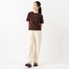 モデル身長165cm,RNA-NのコットンフライスT|Organic handloomのHOHEN,https://market.e-begin.jp/products/tky_rnn0423u_lala|https://market.e-begin.jp/products/sed_ogh0415u_lala