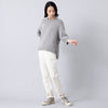 着用サイズ1 (モデル身長165cm),HeavenlyのCotton Linen Knit Pullover|MoonStarのローバスケット,https://market.e-begin.jp/products/dlt_hvr0492q_lala|https://market.e-begin.jp/products/mns_mns0286o_lala