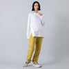 着用サイズ1 (モデル身長165cm),MANONのSQUARE DRAPE TEE|KARHUのFusion2.0,https://market.e-begin.jp/products/mks_mnn0489q_lala|https://market.e-begin.jp/products/sed_kar0466p_lala