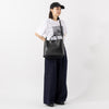 モデル身長163cm,BARNS OUTFITTERSのGOAT SS TEE PT|caquのFS linen relaxpants ver.2|TIDEWAYのノートPCも入る、大人レザートート(ショルダー付き)|SPACE SOUVENIRのS.F. CAP|in moodの2連パール×シルバーネックレス,https://market.e-begin.jp/products/tka_bof0487u_lala|https://market.e-begin.jp/products/snk_tid0273u_lala|https://market.e-begin.jp/products/rid_ssv0480u_lala|https://market.e-begin.jp/products/inm_inm0825p_lala