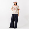 モデル身長163cm,SIERRA DESIGNSのGood On×SIERRA DESIGNS 64 RINGER TEE|caquのFS linen relaxpants ver.2|GLENFIELDのシャークソールグルカサンダル|SPACE SOUVENIRのS.F. CAP,https://market.e-begin.jp/products/arg_sie0498u_lala||https://market.e-begin.jp/products/jal_gfd0391q_lala|https://market.e-begin.jp/products/rid_ssv0480u_lala
