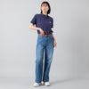 着用サイズ1 (モデル身長168cm),FIDELITYのEMBREM POLO(F)|esperantoの20mmBELT,https://market.e-begin.jp/products/smn_fdl0665q_lala|https://market.e-begin.jp/products/esp_esp0918o_lala