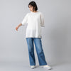 着用サイズ1 (モデル身長168cm),UNIVERSAL OVERALLのHeavyweight thermal loose fit S/S T,https://market.e-begin.jp/products/lon_uni0711q_lala