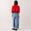 着用サイズ1 (モデル身長163cm),HEAVENLYのWool Mix Smooth Knit Cardigan|WHITE MAILSのCOTTON PAPER HIGH STRETCH TURTLENECK PULLOVER|caquのFSワイドボーイズ,https://market.e-begin.jp/products/dlt_hvr1189s_lala|https://market.e-begin.jp/products/hrt_wns0730n_lala|https://market.e-begin.jp/products/tan_caq1164s_lala