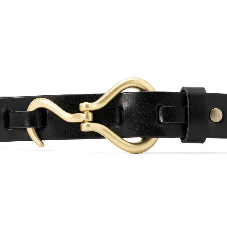 BARNS OUTFITTERS | バーンズ アウトフィッターズ 栃木レザ- フックBELT