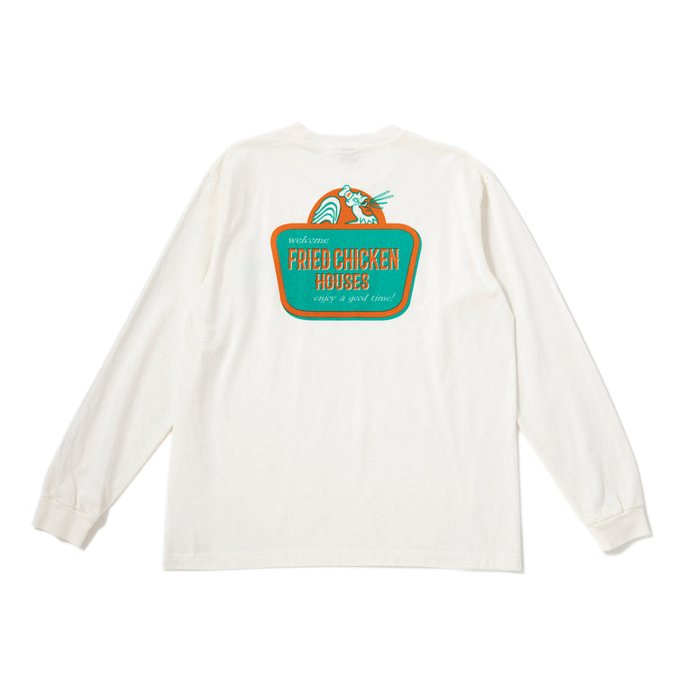 BARNS OUTFITTERS | バーンズ アウトフィッターズ　VINTAGE-LIKE LS T