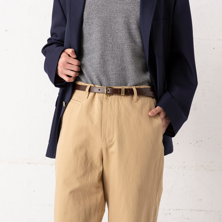 BARNS OUTFITTERS | バーンズ アウトフィッターズ Narrow HMG Lthr Bt