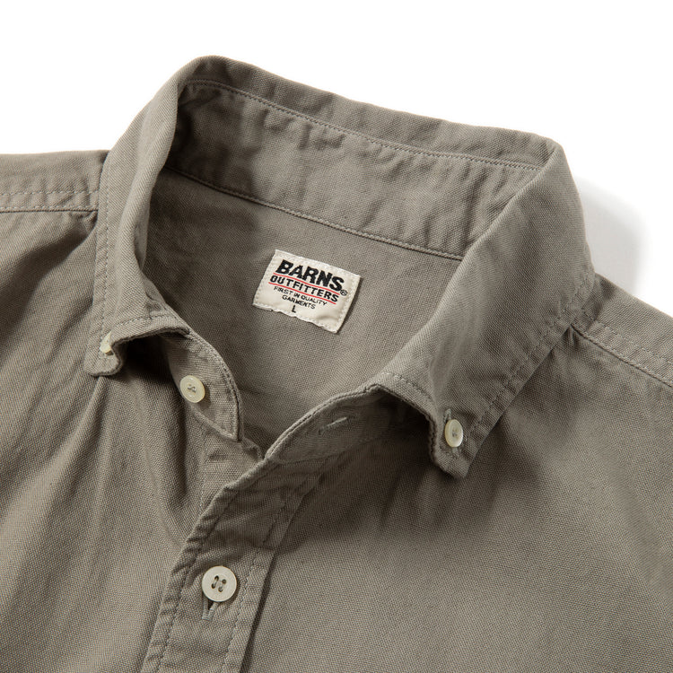 BARNS OUTFITTERS | バーンズ アウトフィッターズ OX REGULAR LS SHIRT