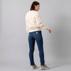 モデル身長163cm,PICCADILLYのDenim Skinny【ALMA】|Moonstarのローバスケットヴィンテージグレー,https://market.e-begin.jp/products/dre_pcc0370q_lala|https://market.e-begin.jp/products/mns_mns0286o_lala