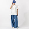 モデル身長163cm,caquのFS linen relaxpants ver.2|SPACE SOUVENIRのS.F. CAP,https://market.e-begin.jp/products/tan_caq0488u_lala|https://market.e-begin.jp/products/rid_ssv0480u_lala