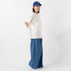 モデル身長163cm,caquのFS linen relaxpants ver.2|SPACE SOUVENIRのS.F. CAP,https://market.e-begin.jp/products/tan_caq0488u_lala|https://market.e-begin.jp/products/rid_ssv0480u_lala