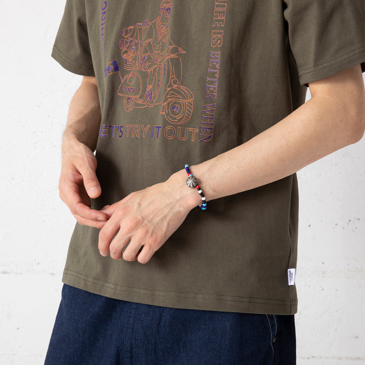 BUTTON WORKS | ボタンワークス BW DIMECOINビーズブレス
