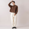 モデル身長 163cm,HEAVENLYのCotton Twill Cocoon Pants,https://market.e-begin.jp/products/dlt_hvr0019u_lala
