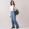 モデル身長165cm,FIL DE FERのUSA COTTON製品染 クルーネックTEE|caquのranch pants ver.2|DiuのViola,https://market.e-begin.jp/products/rdx_fdf1309s_lala|https://market.e-begin.jp/products/tan_caq1410s_lala|https://market.e-begin.jp/products/cil_diu1296s_lala