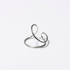 SALON | サロン Thin wired twisted ring