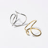 SALON | サロン Thin wired twisted ring