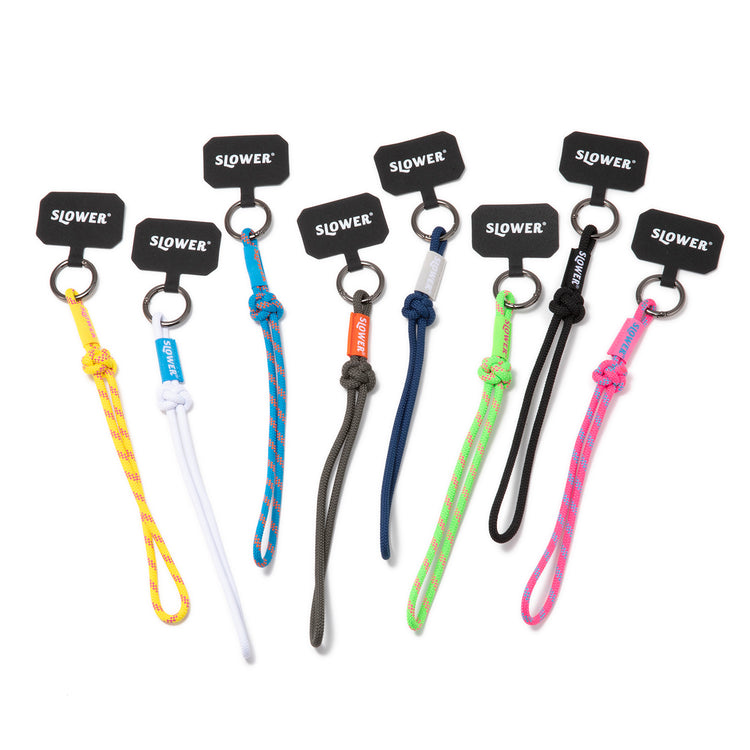 SLOWER | スロウワー PEBBLE ROPE KEY HOLDER Manly