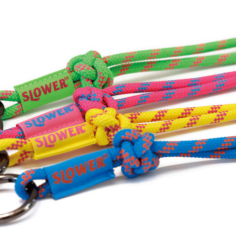 SLOWER | スロウワー PEBBLE ROPE KEY HOLDER Manly