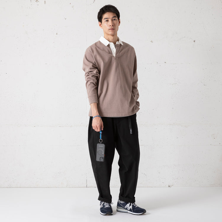 SLOWER | スロウワー PEBBLE ROPE KEY HOLDER Manly