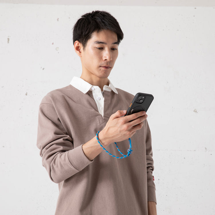 SLOWER | スロウワー PEBBLE ROPE KEY HOLDER Manly