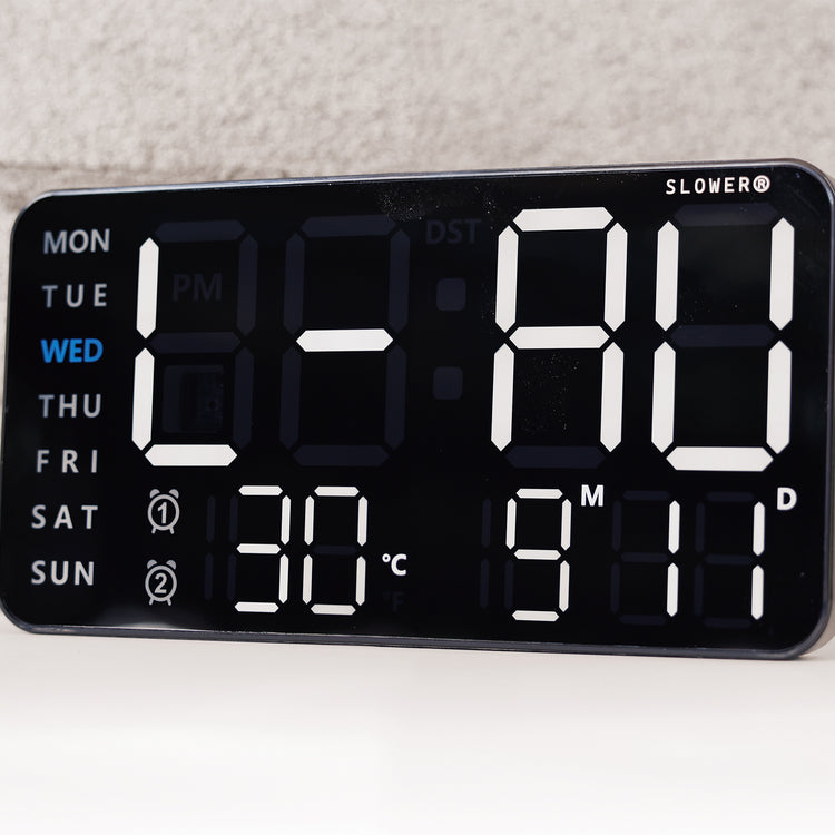 SLOWER | スロウワー LED CLOCK Cielo