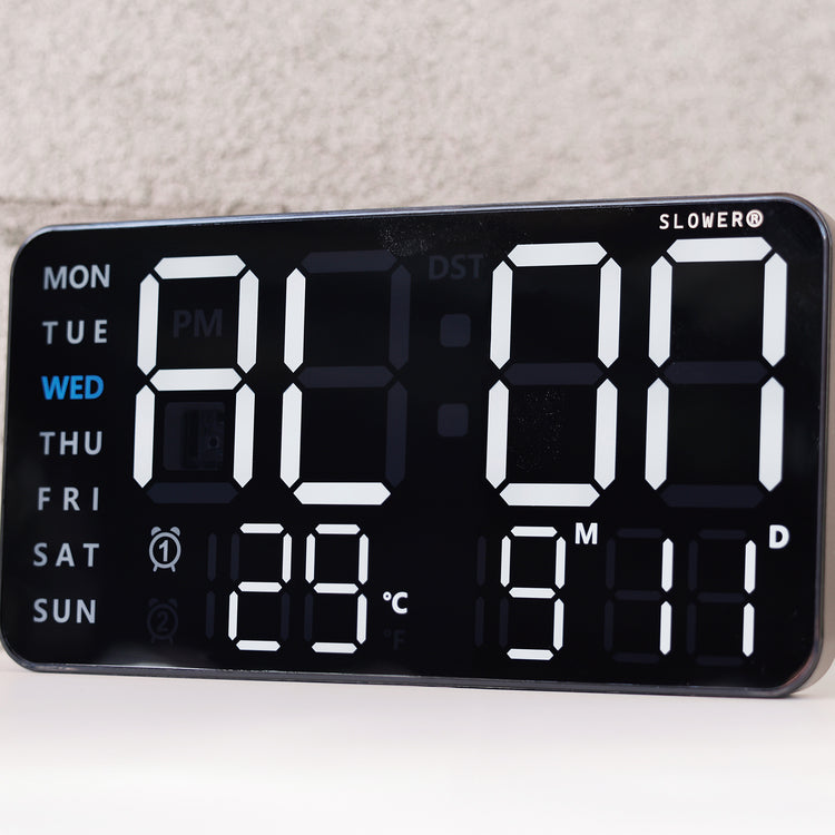 SLOWER | スロウワー LED CLOCK Cielo