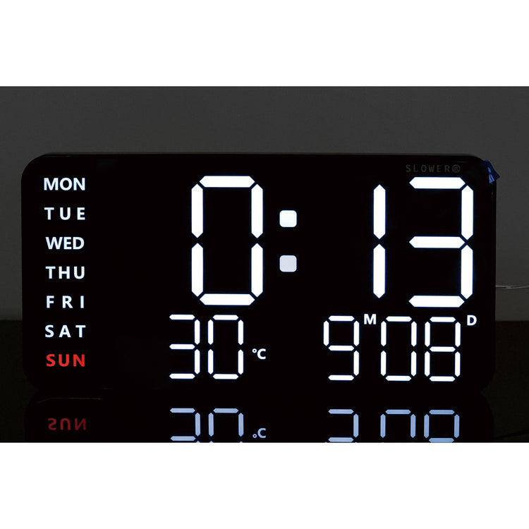 SLOWER | スロウワー LED CLOCK Cielo