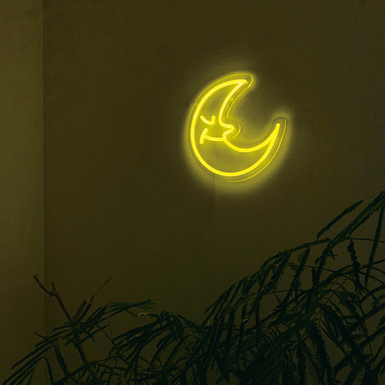 SLOWER | スロウワー NEONY SIGN LIGHT Sleepy Crescent