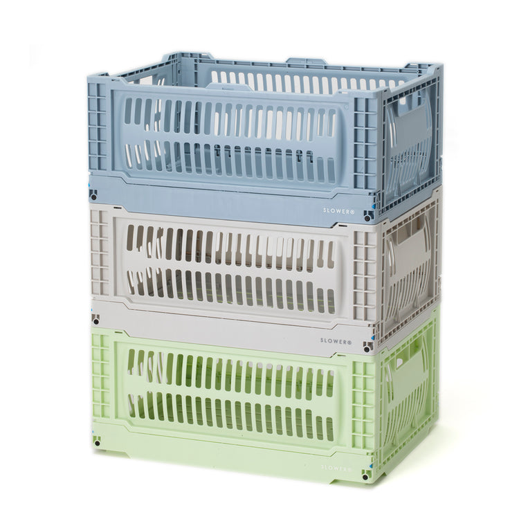 SLOWER | スロウワー FOLDING CONTAINER Bask(L)