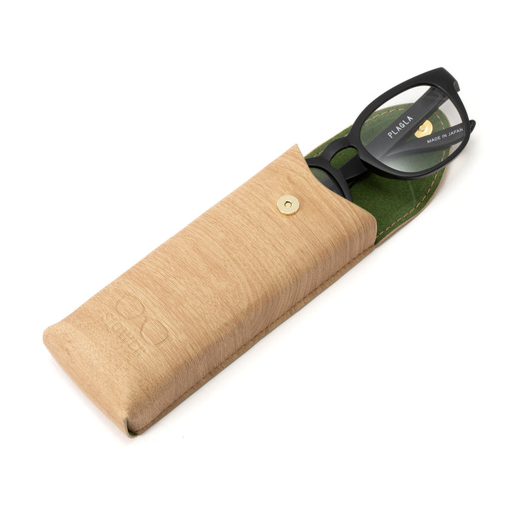 SLOWER | スロウワー EYEGLASS CASE WOOD BUCA