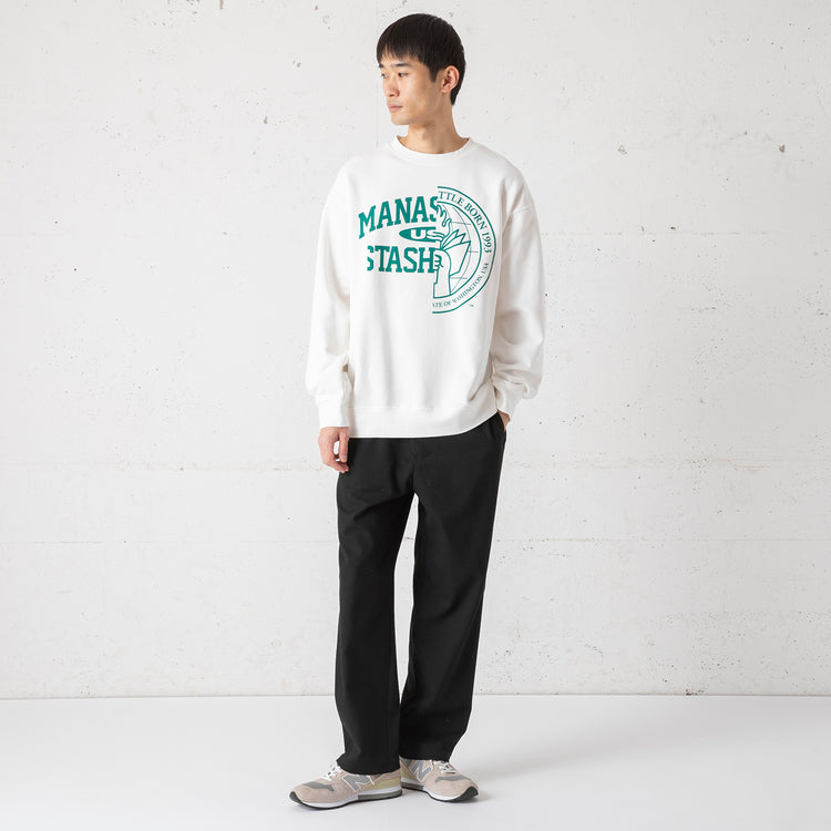 MANASTASH | マナスタッシュ CiTee SWEAT COLLEGIATE