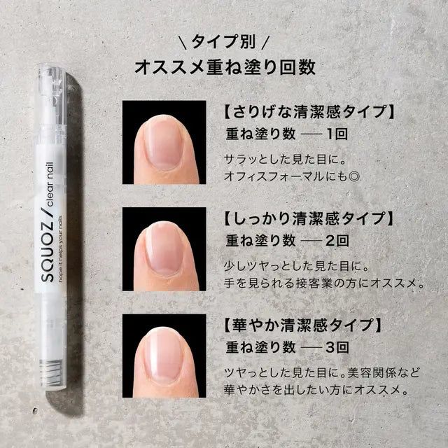 PROIDEA | プロイデア スクオジ クリアネイル