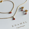 ENAMEL Copenhagen | エナメルコペンハーゲン Earring CHERRY