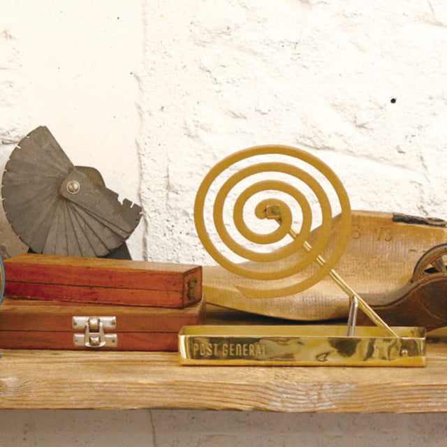 POST GENERAL | ポストジェネラル BRASS MOSQUITO COIL HOLDER