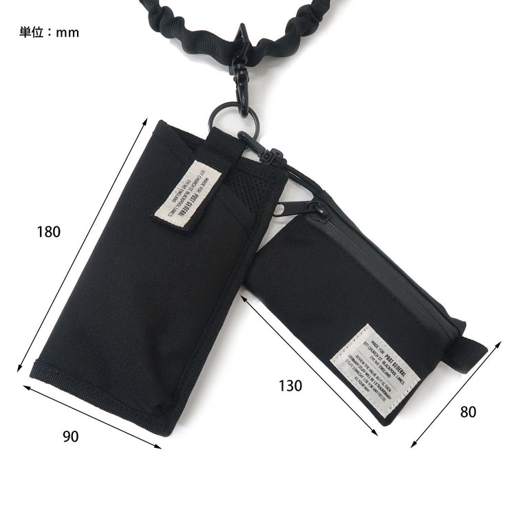 POST GENERAL | ポストジェネラル SLING PHONE&COIN POUCH