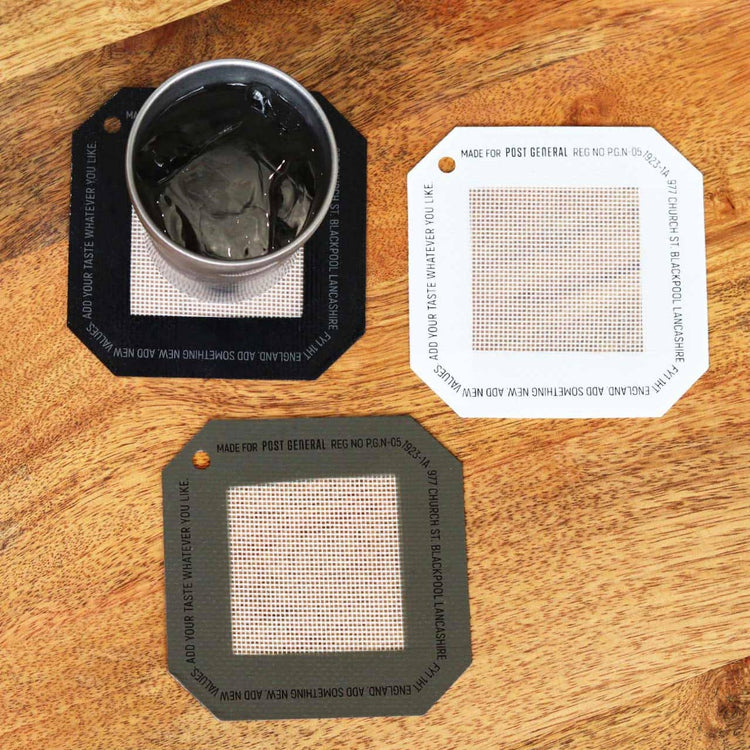 POST GENERAL | ポストジェネラル SILICONE COASTER PACK2