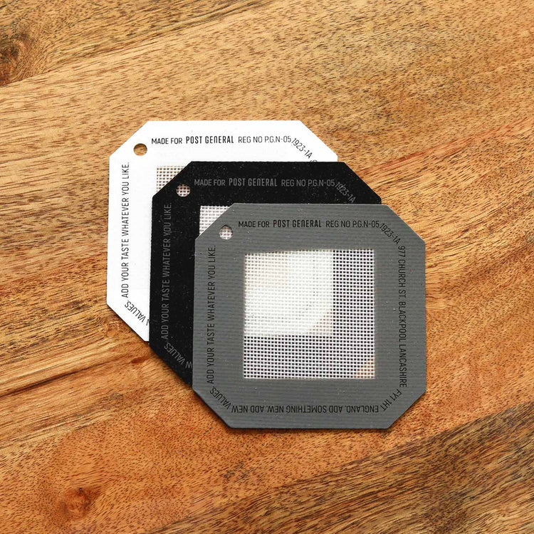 POST GENERAL | ポストジェネラル SILICONE COASTER PACK2