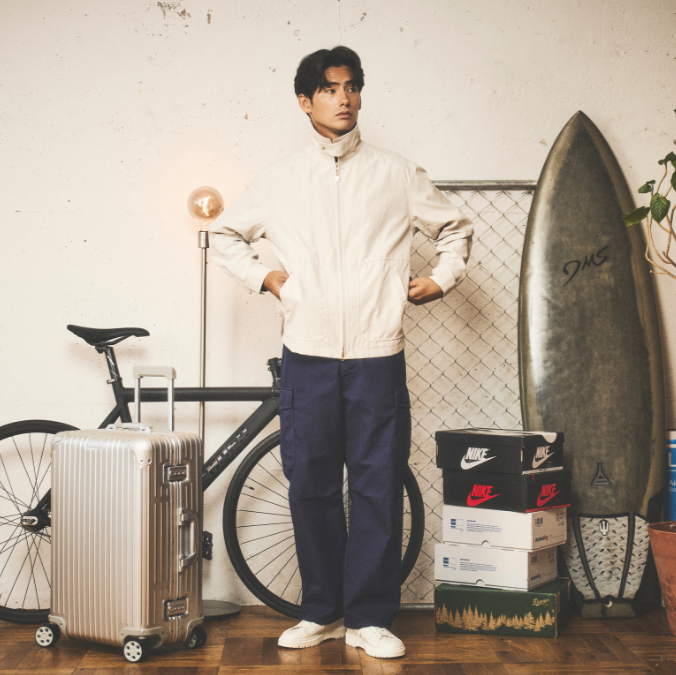 着用サイズL (モデル身長182cm)