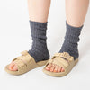 Homie | ホミー Linen & Organic Cotton Lib Sandal Socks