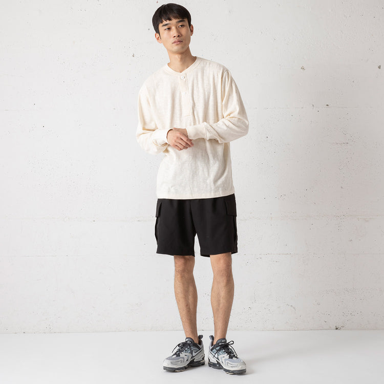 モデル着用L (身長180cm / 体重60kg)