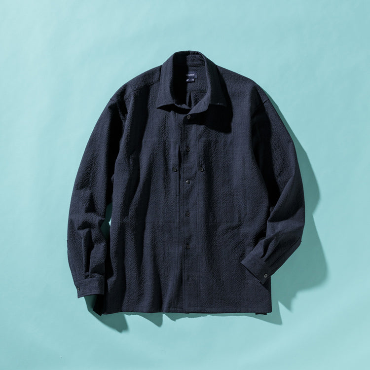 WOOLRICH | ウールリッチ Begin別注 WOOLMIX SUCKER ユーティリティシャツ
