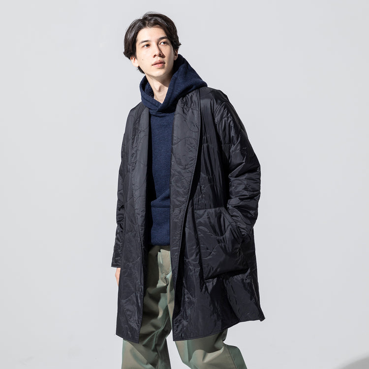 迷迭香 | マンネンロウ Quilted shawl coat