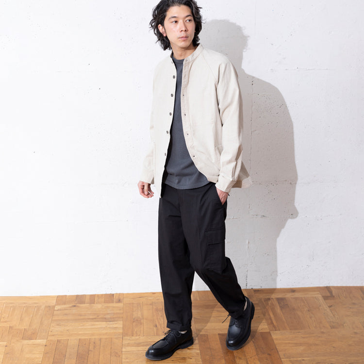 JAPAN BLUE JEANS | ジャパン ブルー ジーンズ Begin別注 コットンリネンキャンパス シャツジャケット