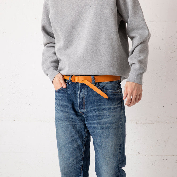 BARNS OUTFITTERS | バーンズ アウトフィッターズ 栃木レザー 35mmベルト