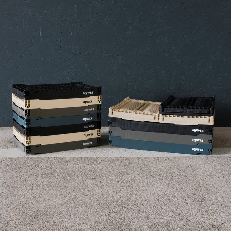 SLOWER | スロウワー FOLDING CONTAINER Bask(S)