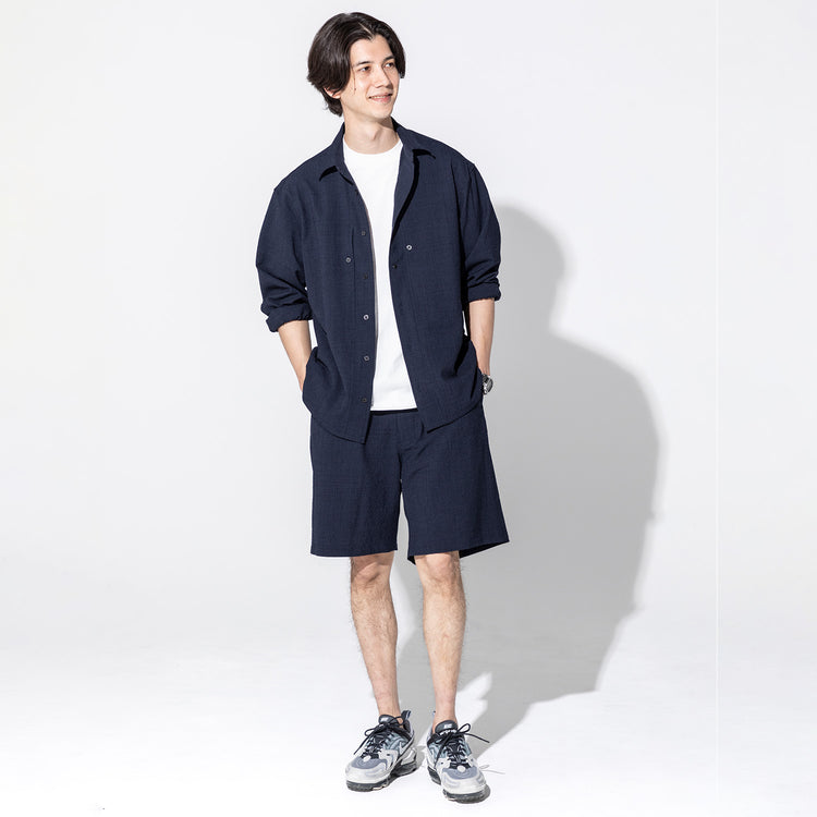 WOOLRICH | ウールリッチ Begin別注 WOOLMIX SUCKER ユーティリティシャツ